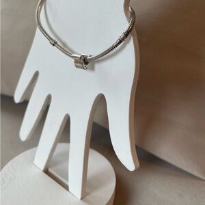 Silver charm that fits Pandora bracelets